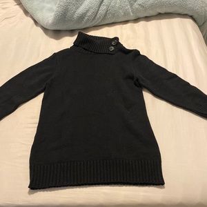 Black long sleeve sweater